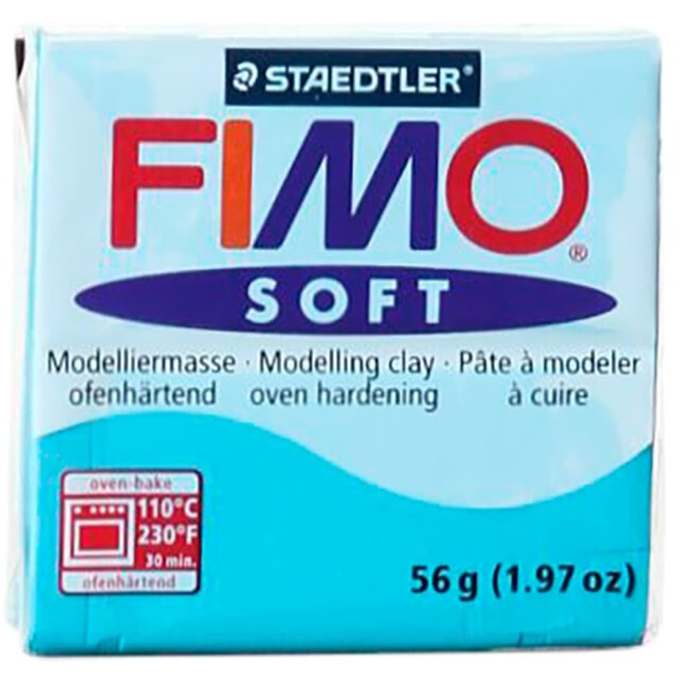 Soft Soft menthe Pâte à modeler Fimo 664502600000 Couleur Menthe Photo no. 1