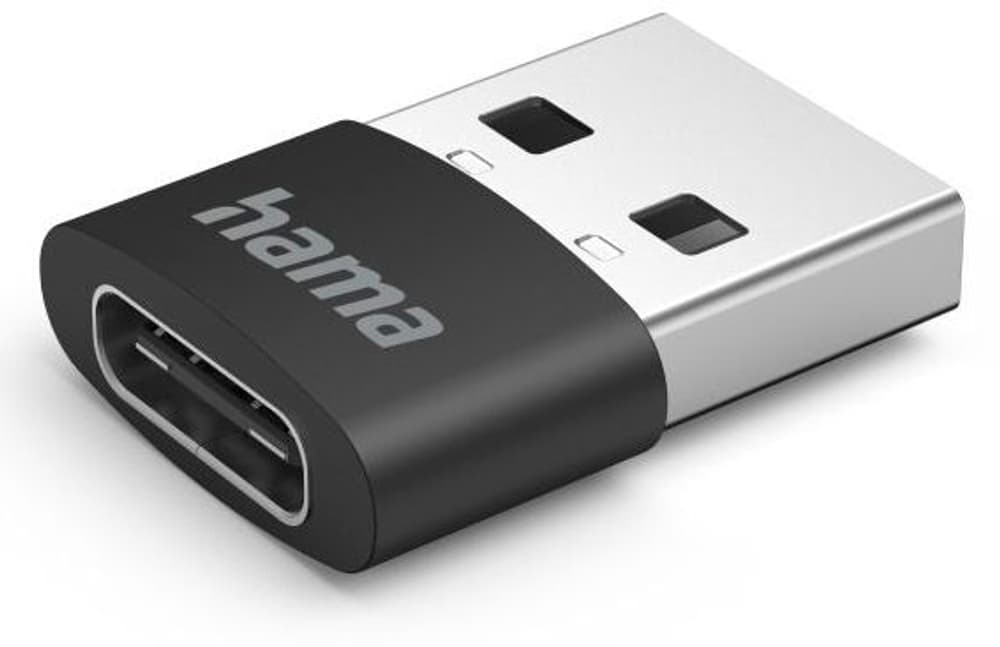 Adattare. USB, f. USB-A maschio - porta USB-C, 3 p. Adattatore USB Hama 785300179703 N. figura 1