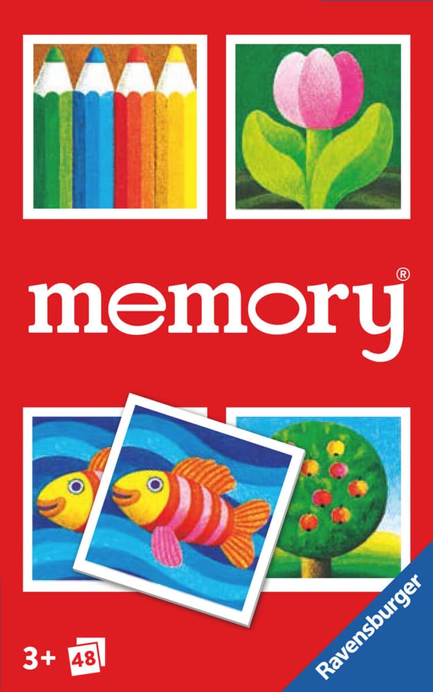 Kinder Memory 23 Weltpackung Gesellschaftsspiel Ravensburger 749058700000 Bild Nr. 1