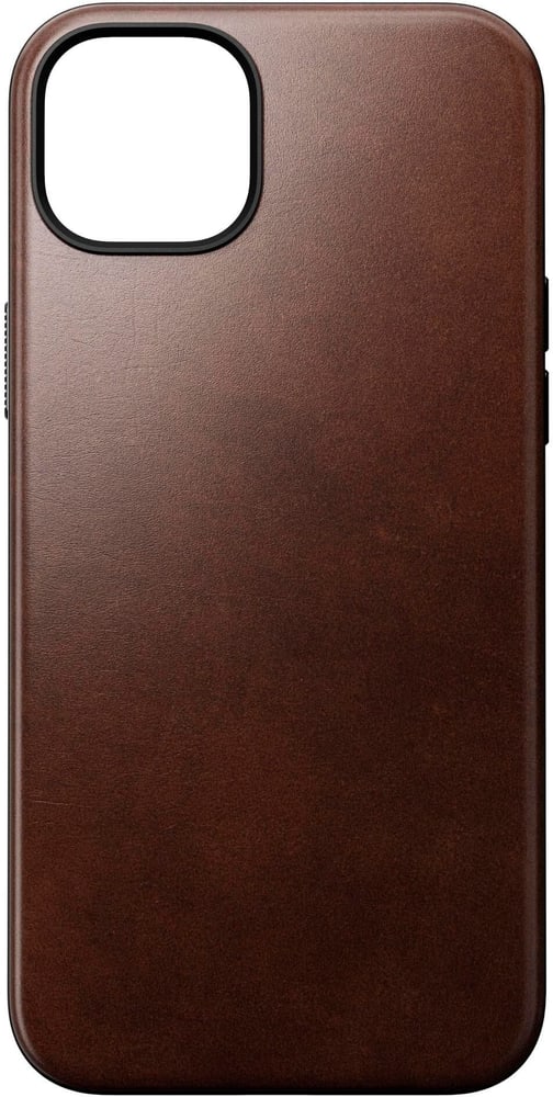 Modern Leather Horween iPhone 15 Plus Cover smartphone Nomad 785302427838 N. figura 1
