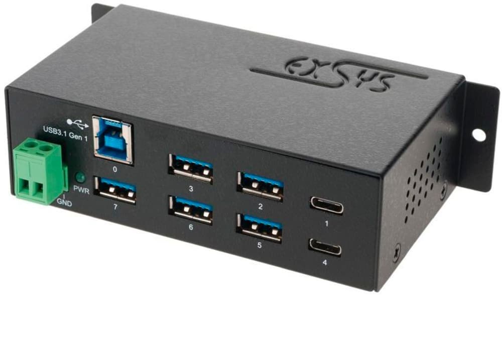 EX-1197HMS USB-Hub & Dockingstation Exsys 785302403931 Bild Nr. 1