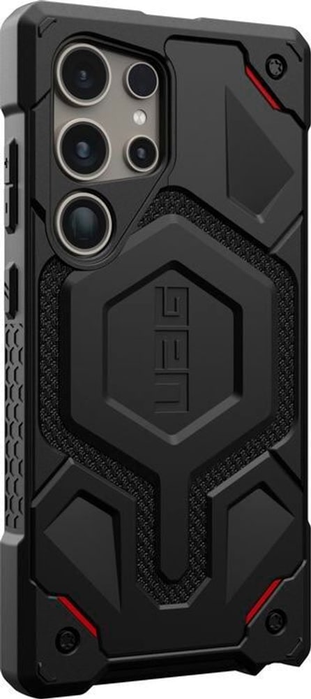 Monarch Pro Case - Samsung Galaxy S24 Ultra - kevlar black Coque smartphone UAG 785302425907 Photo no. 1