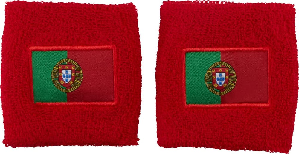 Serre-poignets aux couleurs du Portugal Bandeau anti-transpiration Extend 461994899933 Taille one size Couleur rouge foncé Photo no. 1