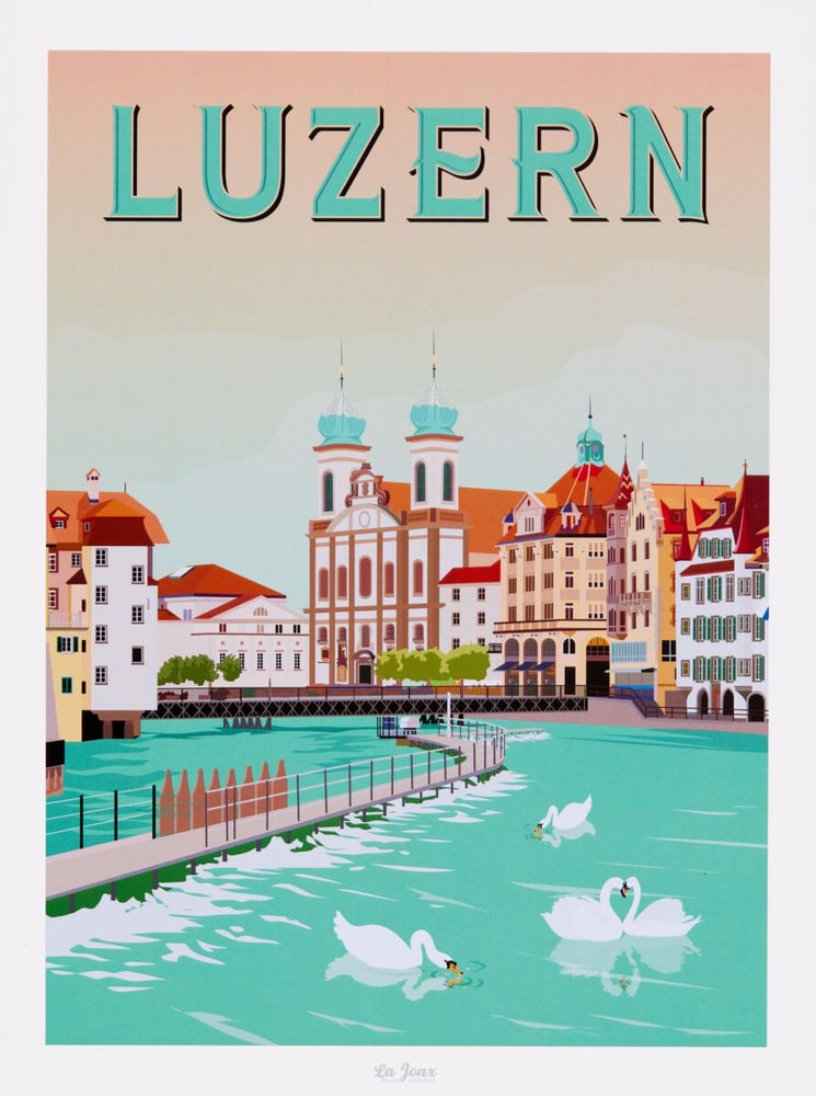 LUZERN Poster La Jonx 433052500000 N. figura 1