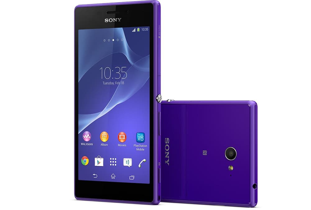 Sony Xperia M2 Violett Sony 95110022626114 Bild Nr. 1