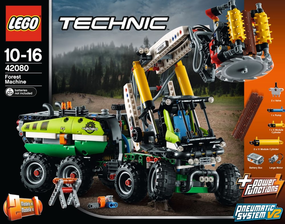 Technic 42080 Le camion forestier LEGO® 74888950000018 Photo n°. 1