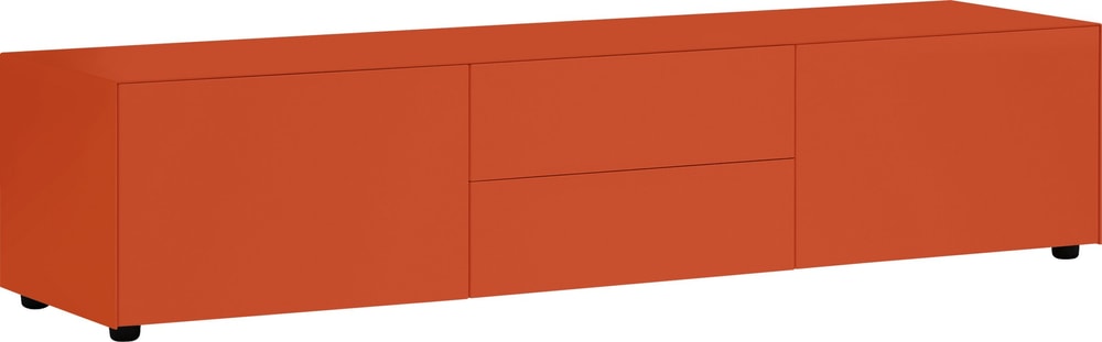 LUX Buffet bas 400841000057 Dimensions L: 180.0 cm x P: 46.0 cm x H: 37.5 cm Couleur Orange Photo no. 1