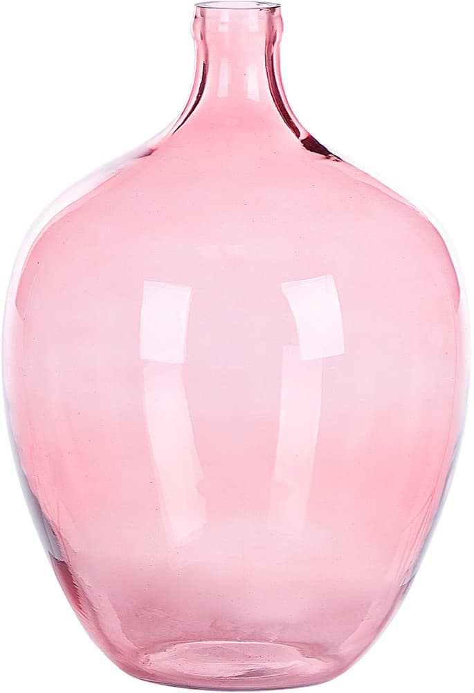 Dekovase Glas rosa 39 cm ROTI Vase Beliani 759253400000 Bild Nr. 1