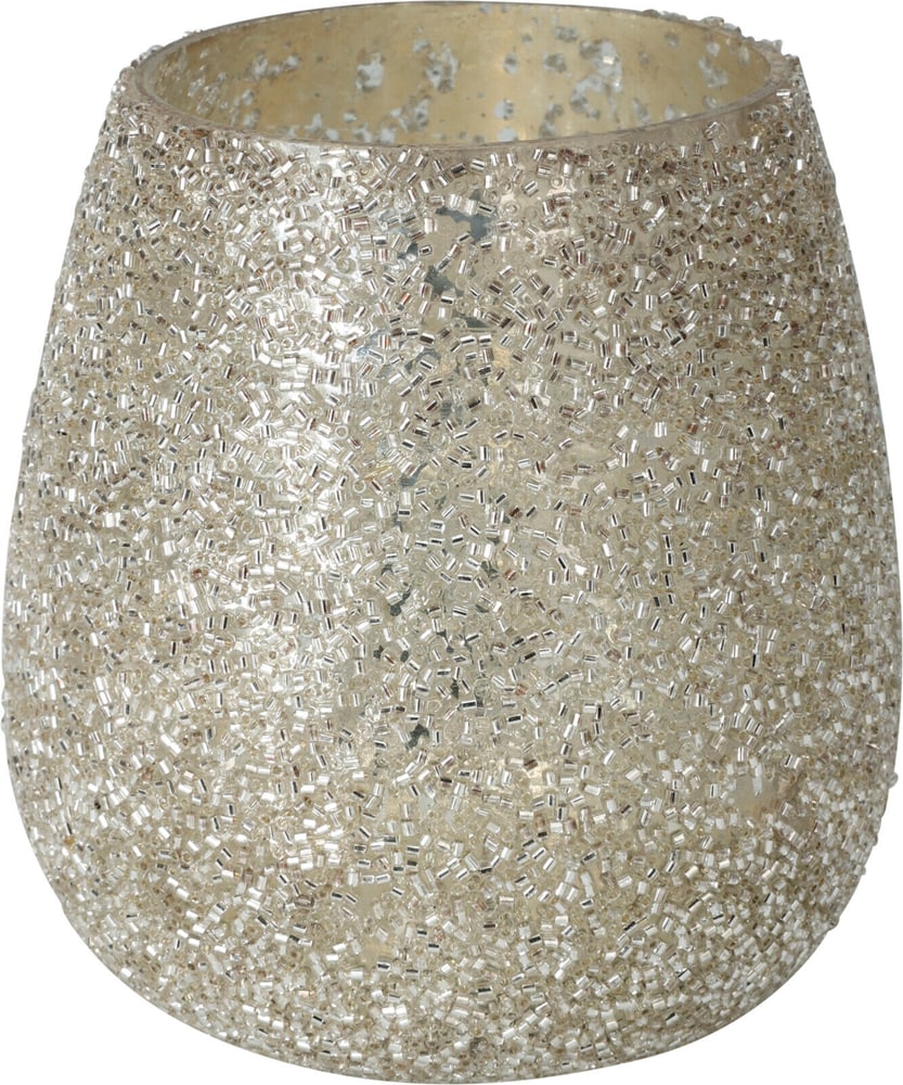 Lanterna argento glitter Lanterna Do it + Garden 655157600000 N. figura 1