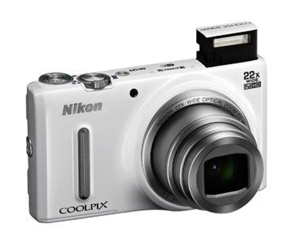 Nikon Coolpix S9600 Kompaktkamera weiss Nikon 95110009169814 Bild Nr. 1