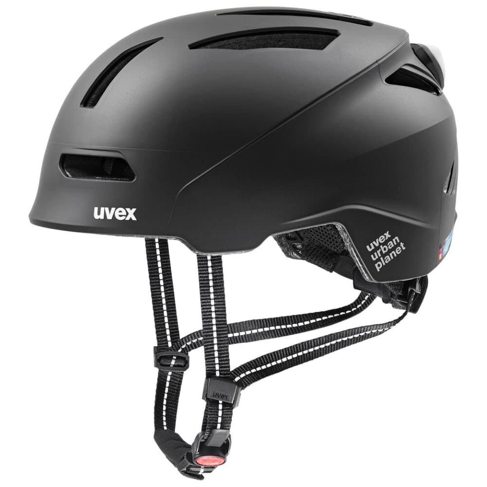 urban planet LED Casco da bicicletta Uvex 469525554020 Taglie 54-58 Colore nero N. figura 1