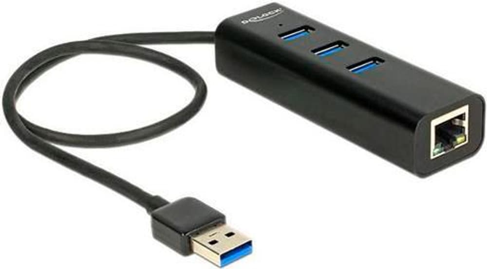 USB-Hub Hub USB + station d’accueil DeLock 785300136606 Photo no. 1