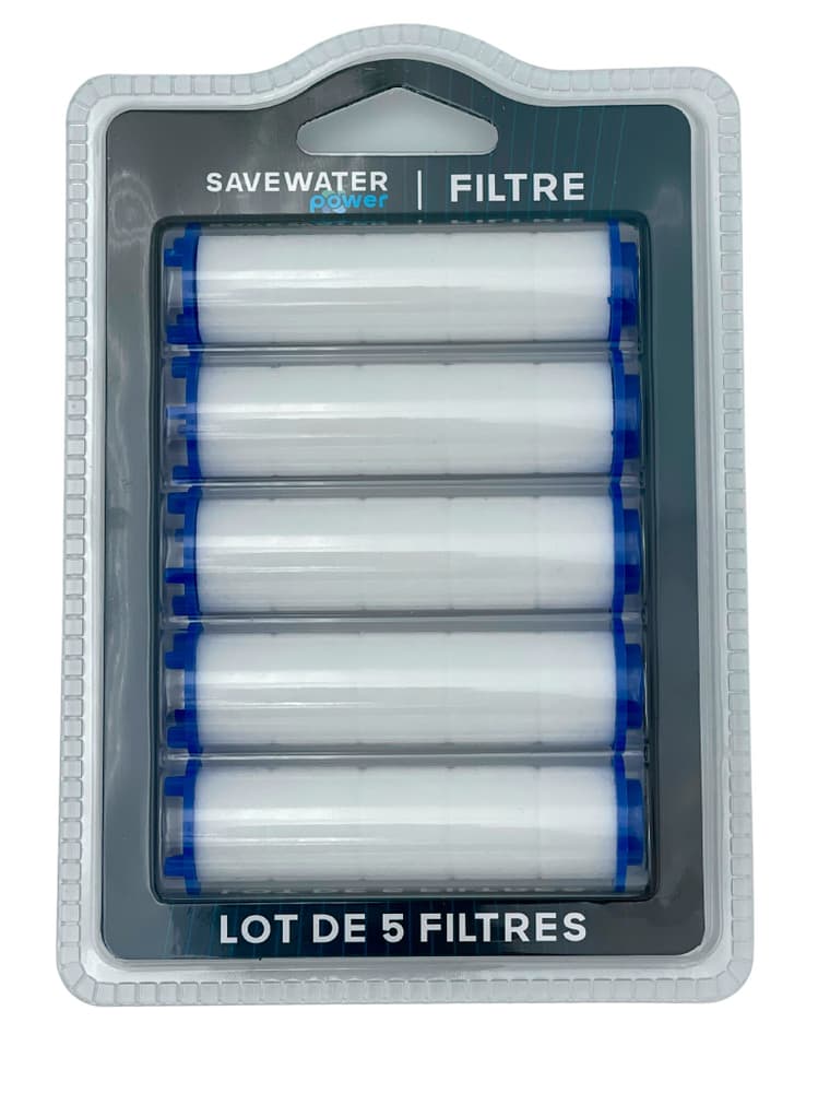 Kit de filtres de rechange pour la pomme de douche Save Water Power Filtre Best Direct 604813800000 Photo no. 1