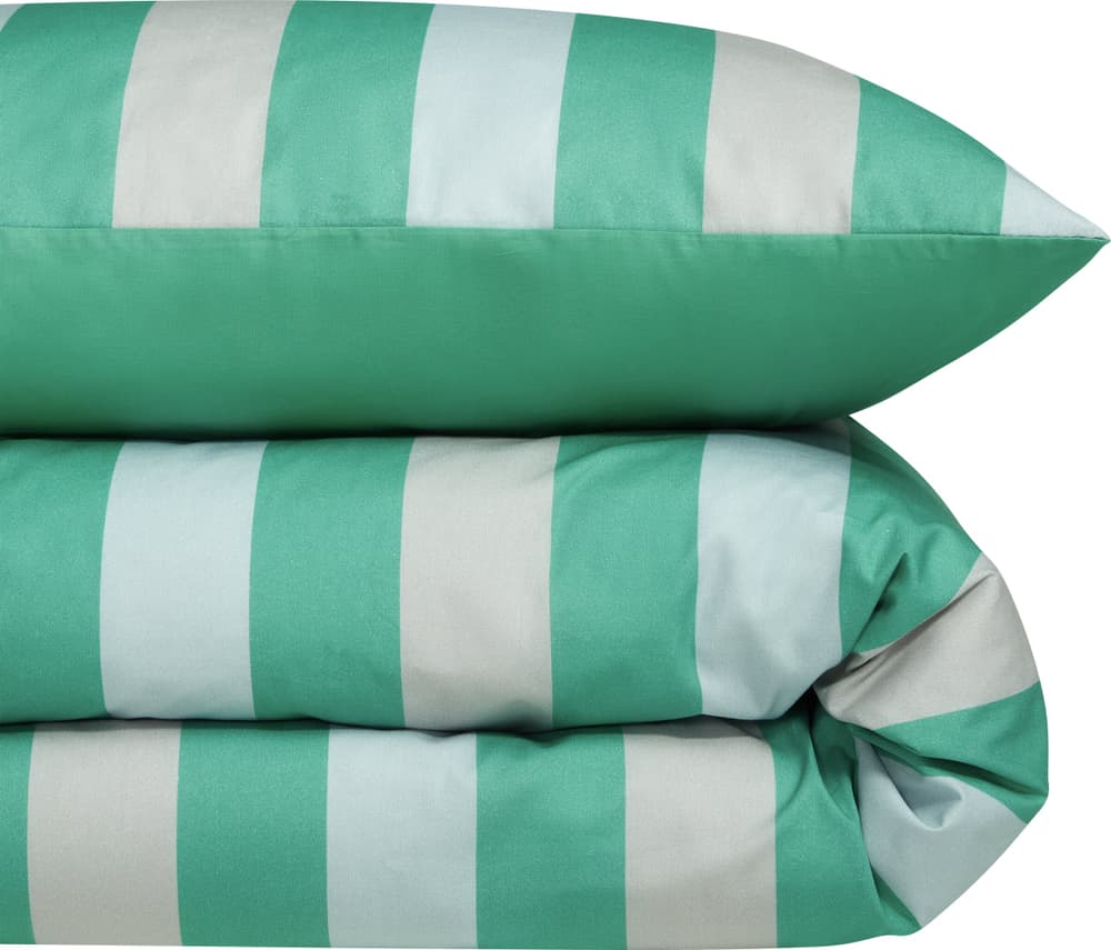 MALTE Taie d'oreiller en percale MALTE Taie d'oreiller en percale 451338410660 Dimensions Taie d'oreiller - 65 x 65 cm Couleur Vert Photo no. 1