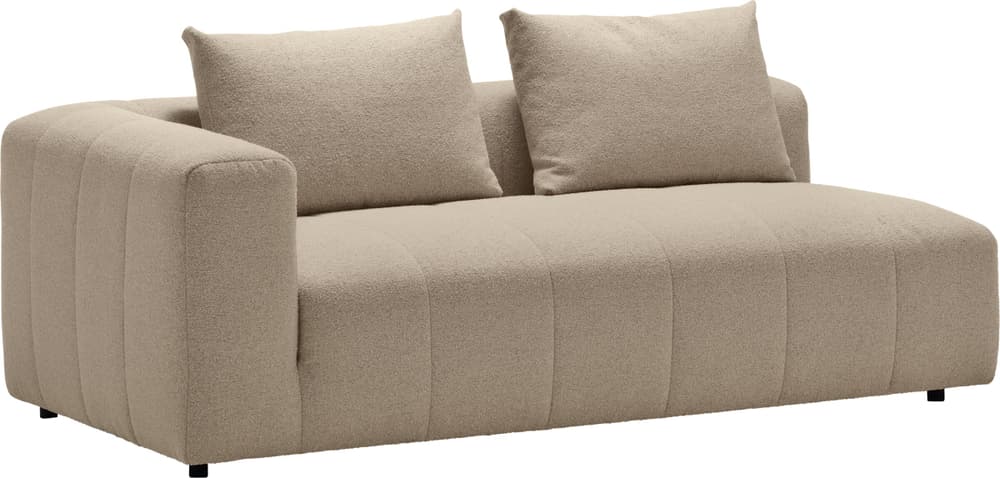 RAYAS 2.5er-Sofa 405885125274 Grösse B: 193.0 cm x T: 105.0 cm x H: 64.5 cm Farbe Beige Bild Nr. 1