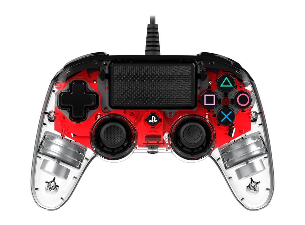 Gaming PS4 Controller Light Edition red Gaming Controller Nacon 785300130462 Bild Nr. 1