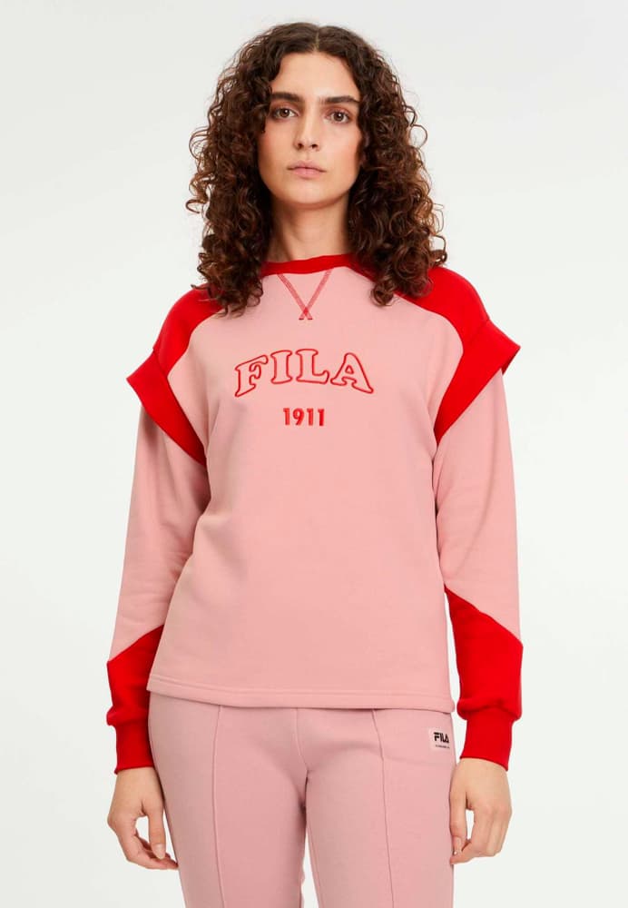 Tiaret Sweatshirt Fila 470817200438 Taglie M Colore rosa N. figura 1