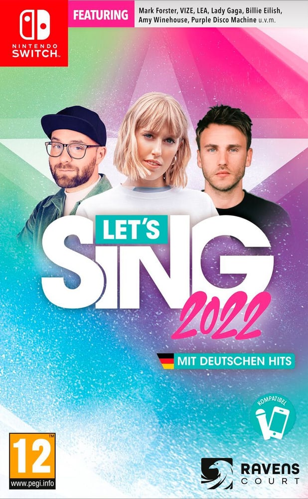 NSW - Let's Sing mit deutschen Hits (D) Game (Box) 785300162881 N. figura 1
