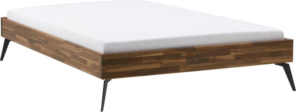 CARA Bett 407813900000 Grösse B: 120.0 cm x T: 200.0 cm Farbe Nussbaum Bild Nr. 1
