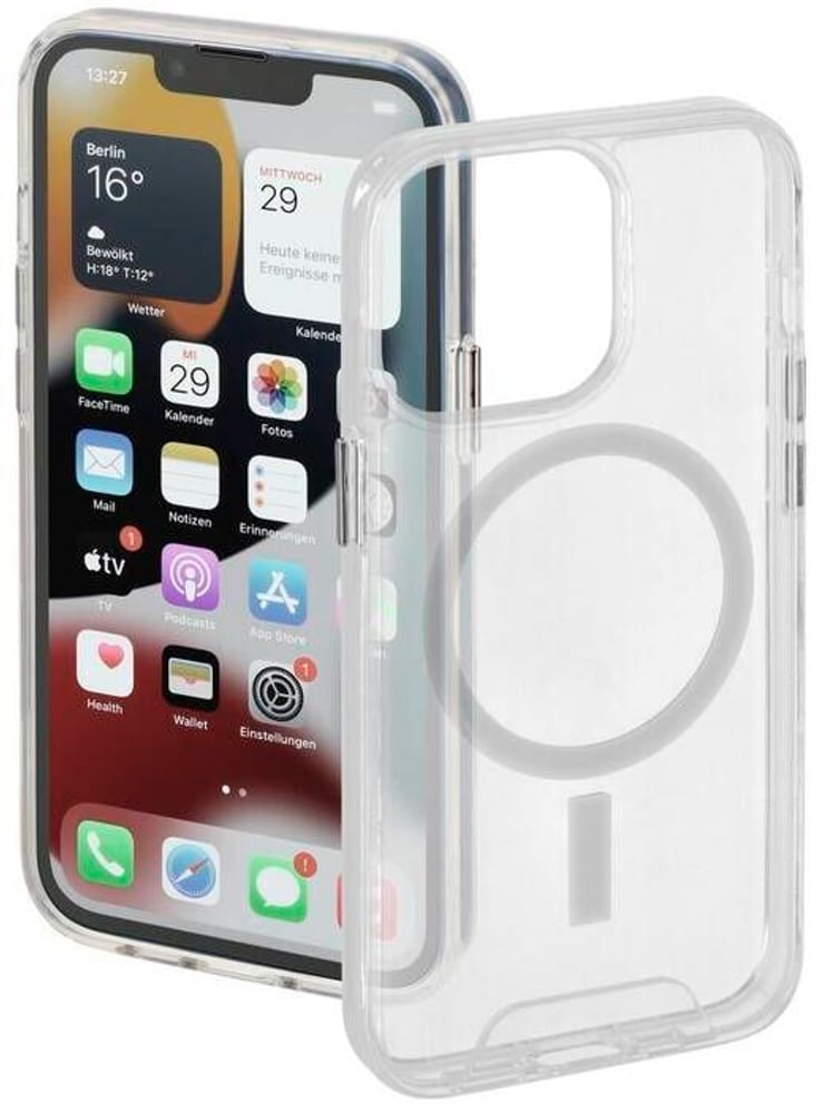 MagCase Safety Apple iPhone 14 Pro, Transparent Coque smartphone Hama 785300184440 Photo no. 1