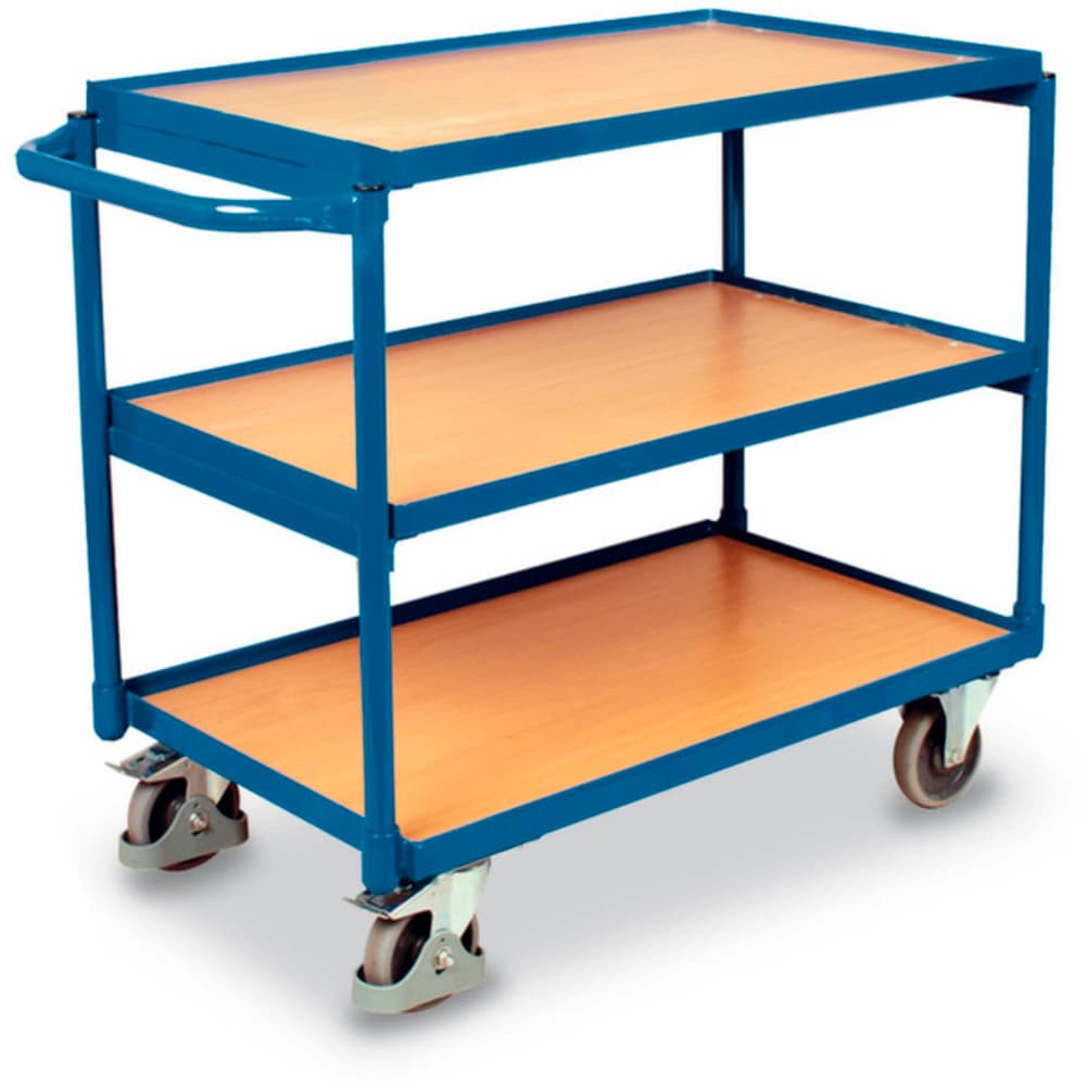 VARIOFIT Tischwagen mit 3 Ladeflächen 250 kg Transporthelfer VARIOfit® 601480700000 Bild Nr. 1