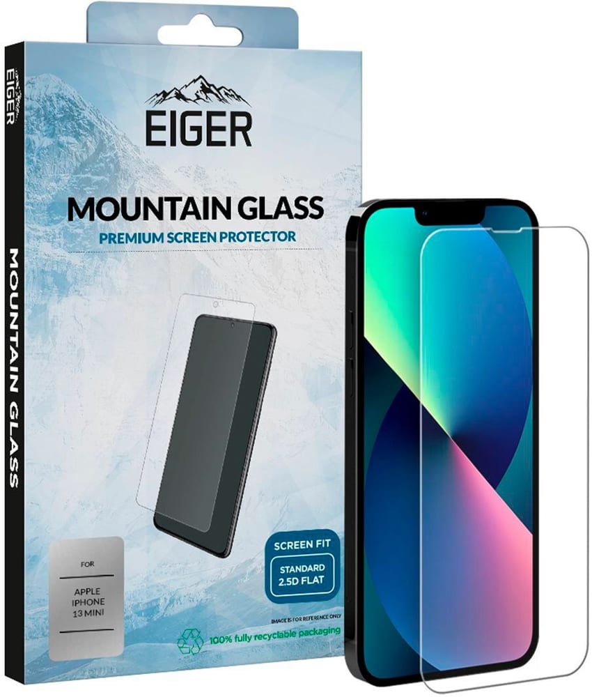2.5D Glass Clear Smartphone Schutzfolie Eiger 798697600000 Bild Nr. 1