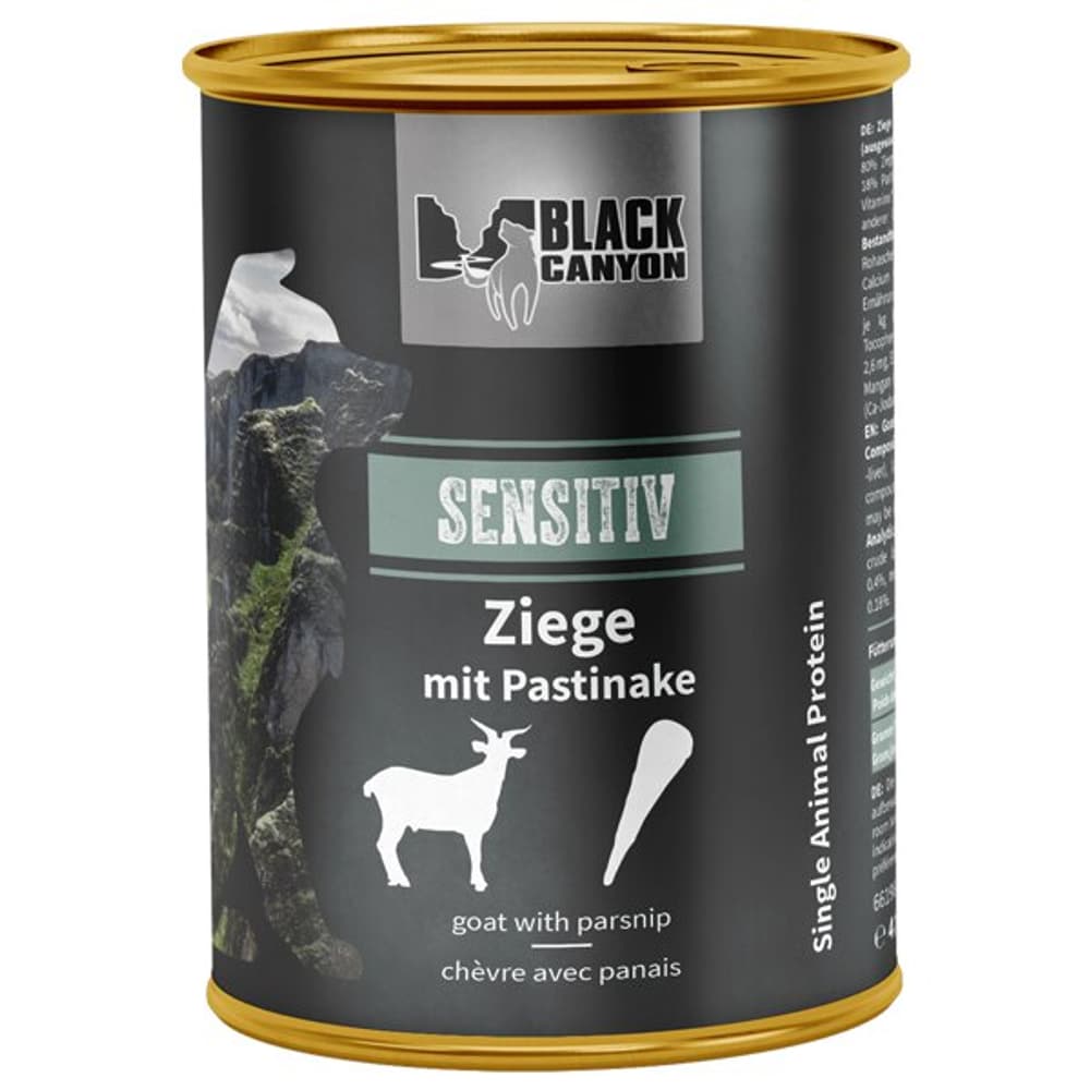 Capra sensibile, 410 g Cibo umido Black Canyon 658572100000 N. figura 1