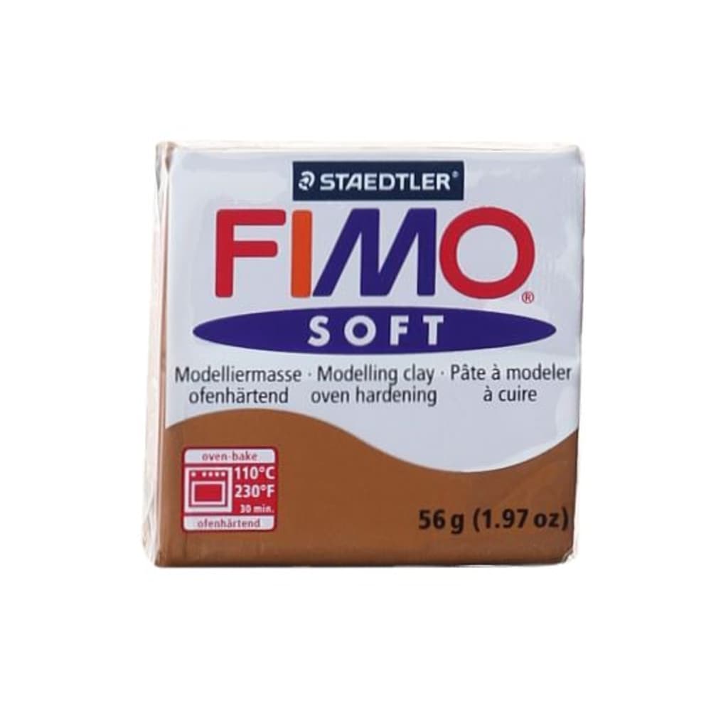 Soft Fimo Soft  Block Caramel Knete Fimo 664509620007 Farbe Caramel Bild Nr. 1