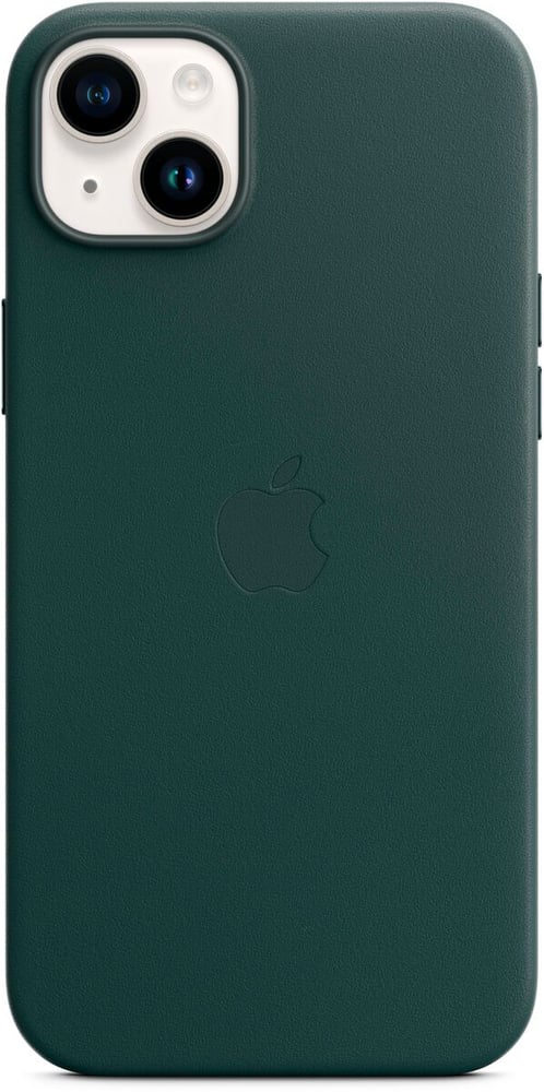 iPhone 14 Plus Leather Case with MagSafe - Forest Green Cover smartphone Apple 785302421836 N. figura 1