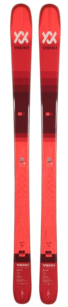 Blaze 86 inkl. Squire 11 GW Skis All Mountain avec fixations Völkl 464325118030 Couleur rouge Longueur 180 Photo no. 1