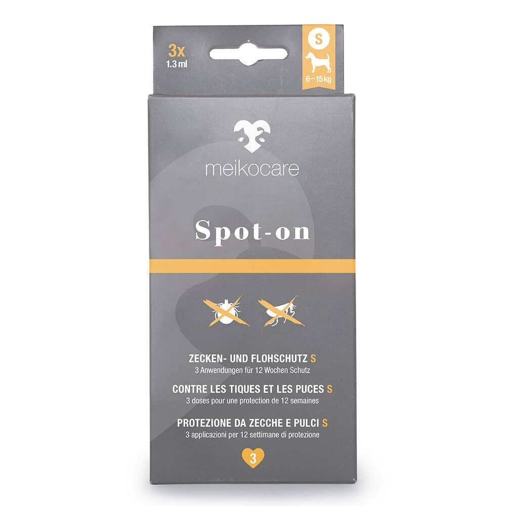 Spot-On chien S, 3x 1.3 ml Gouttes anti-insectes meikocare 658369200000 Photo no. 1