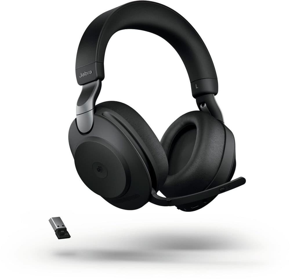 Evolve2 85 Duo MS nero, USB-A Headset office Jabra 785300196941 N. figura 1