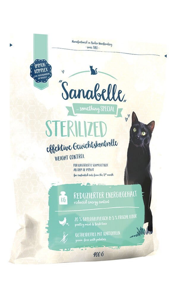 Sterilized, 0.4 kg Trockenfutter Sanabelle 658342600000 Bild Nr. 1