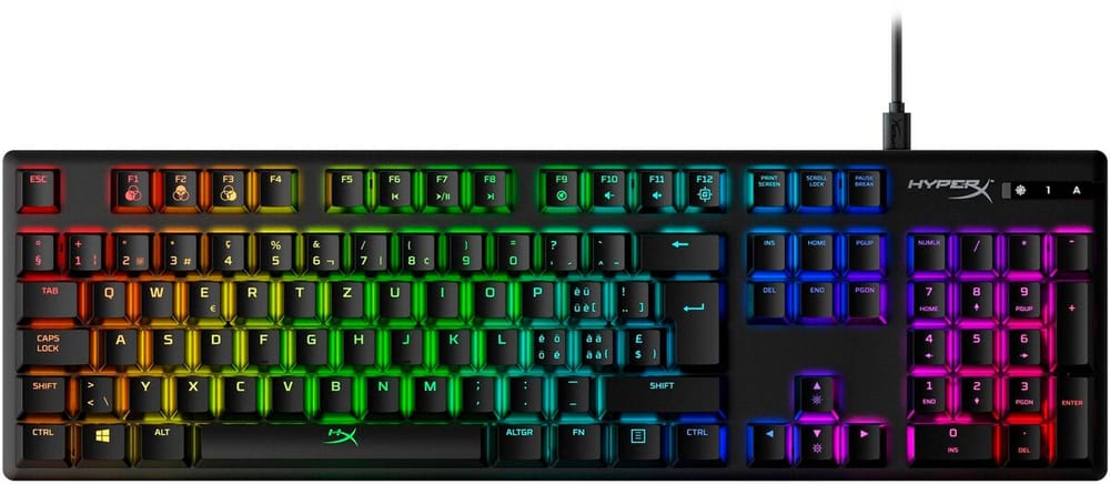 Alloy Origins RGB Gaming Tastatur HyperX 785300191384 Bild Nr. 1