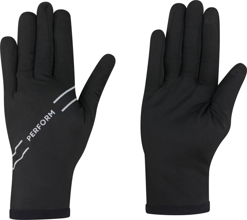 Gloves Gants de course à pied Perform 463613601320 Taille S/M Couleur noir Photo no. 1