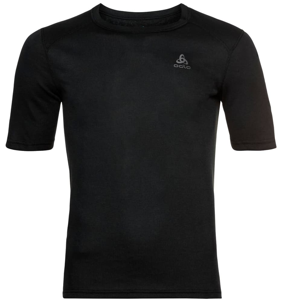 Warm Eco T-shirt Odlo 477095500420 Taglie M Colore nero N. figura 1