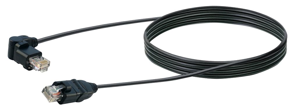 Cable de réseau STP Cat6 5m noir Câble de réseau Schwaiger 613184500000 Photo no. 1