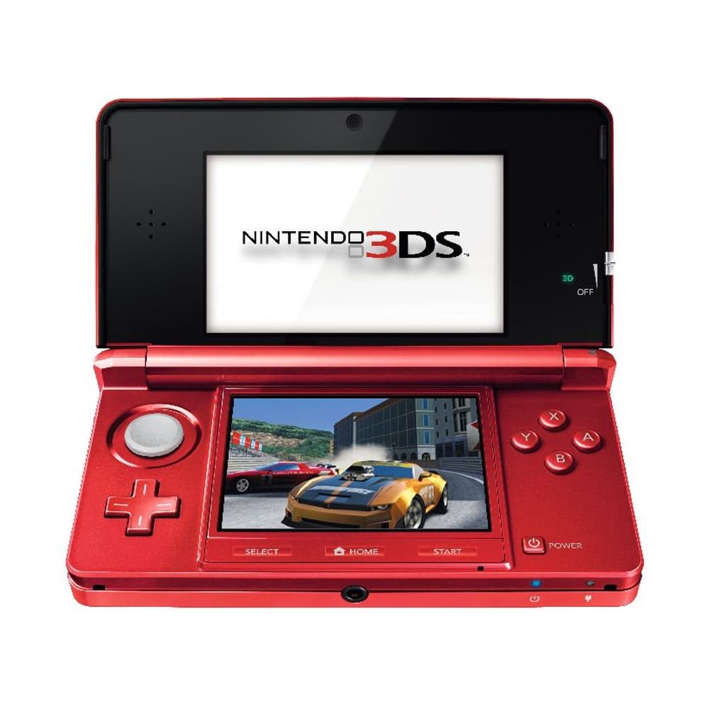 3DS Red Nintendo 78540870000011 Photo n°. 1
