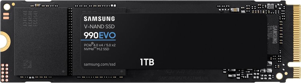 990 EVO M.2 2280 NVMe 1000 GB Interne SSD Samsung 785302428304 Bild Nr. 1