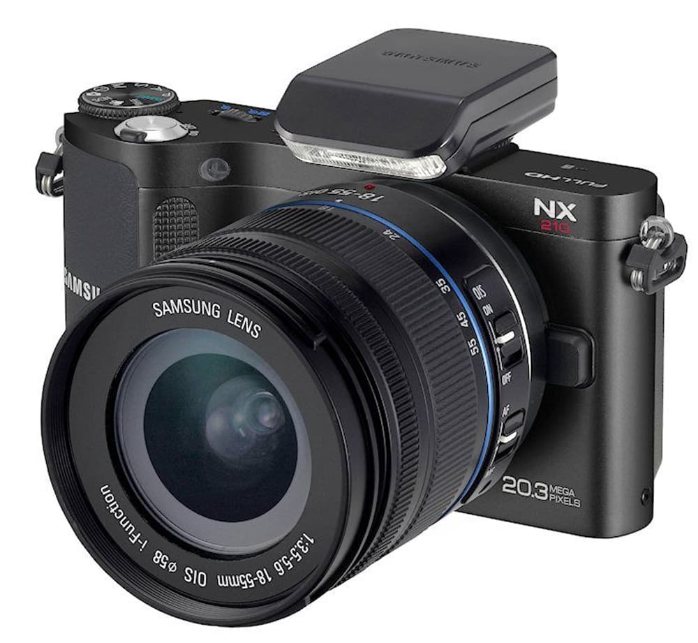 NX210 nero 18-55mm Sistema NX Kit apparecchio fotografico mirrorless Samsung 79337570000012 No. figura 1