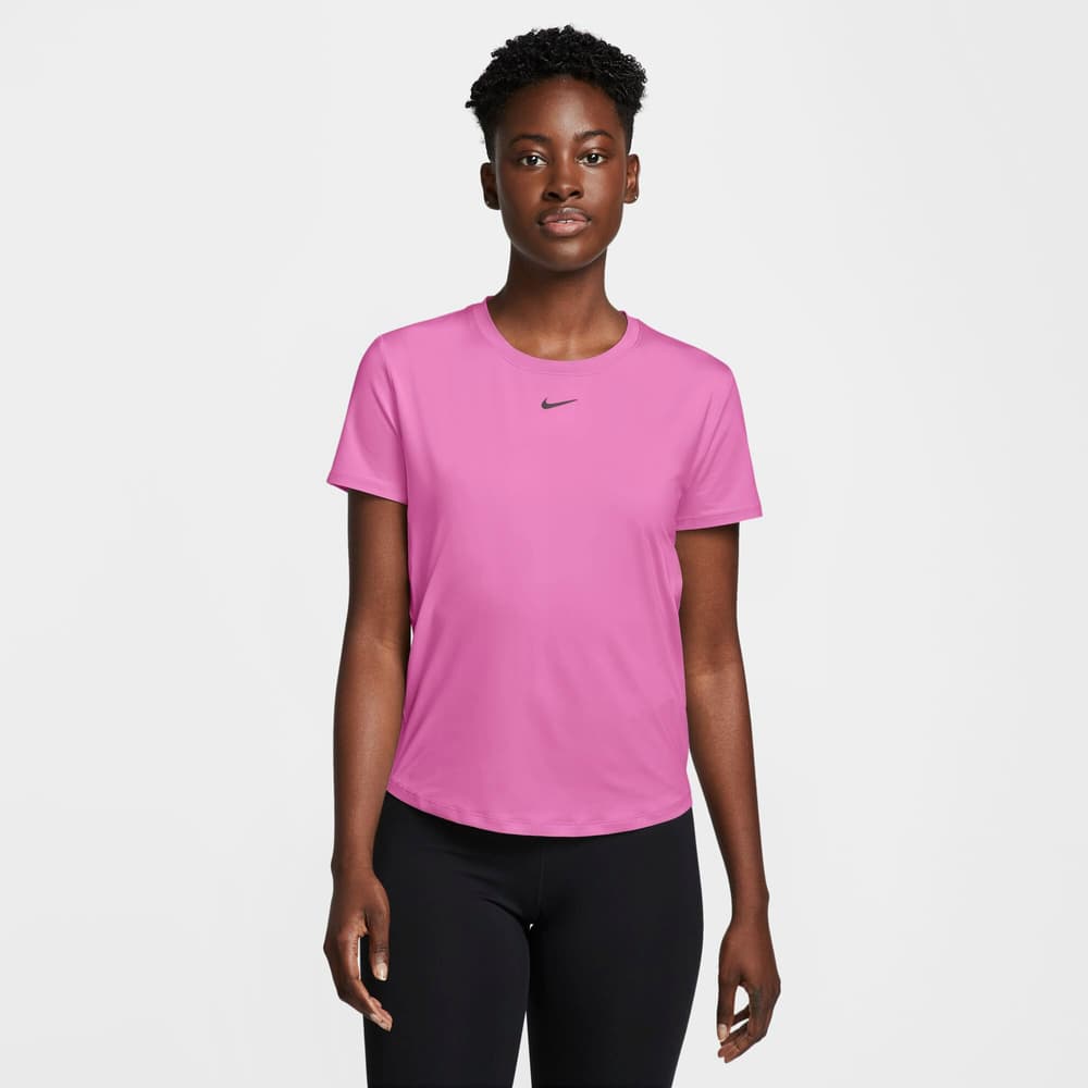 W NK One Classic DF SS Top T-shirt Nike 471858200329 Taille S Couleur magenta Photo no. 1