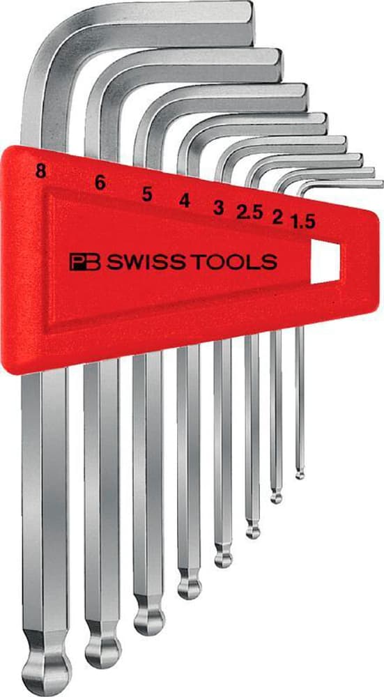 Sechskant-Winkelstiftschlüsselsatz Winkelstift PB Swiss Tools 669700124590 Bild Nr. 1