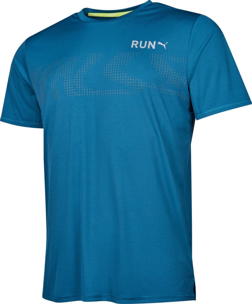Run Favorite SS Graphic Tee T-shirt Puma 467742300565 Taille L Couleur petrol Photo no. 1