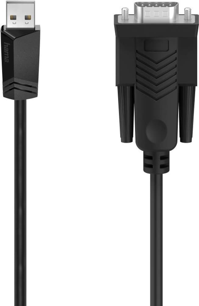 USB-Seriell-Kabel, 9-polig D-Sub (RS232), 1,5 m USB Kabel Hama 785300179910 Bild Nr. 1