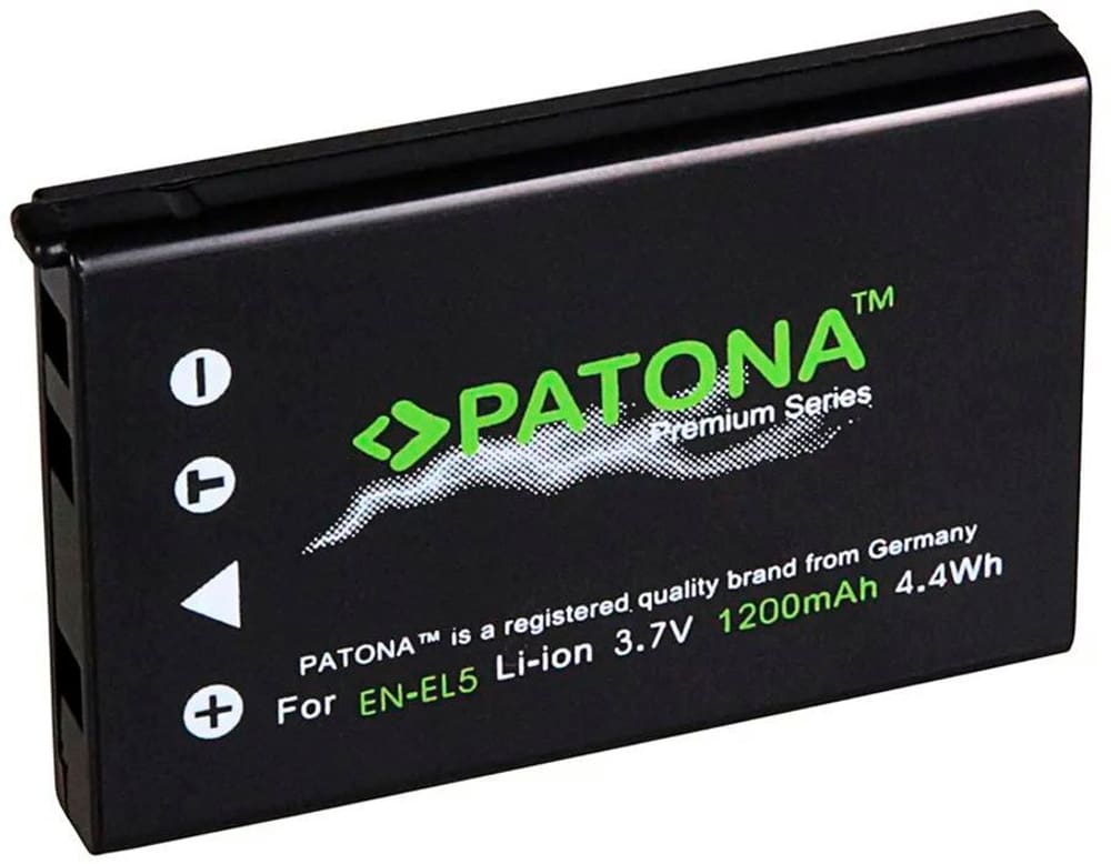 Premium Nikon EN-EL5 Batterie pour appareil photo Patona 785300181733 Photo no. 1