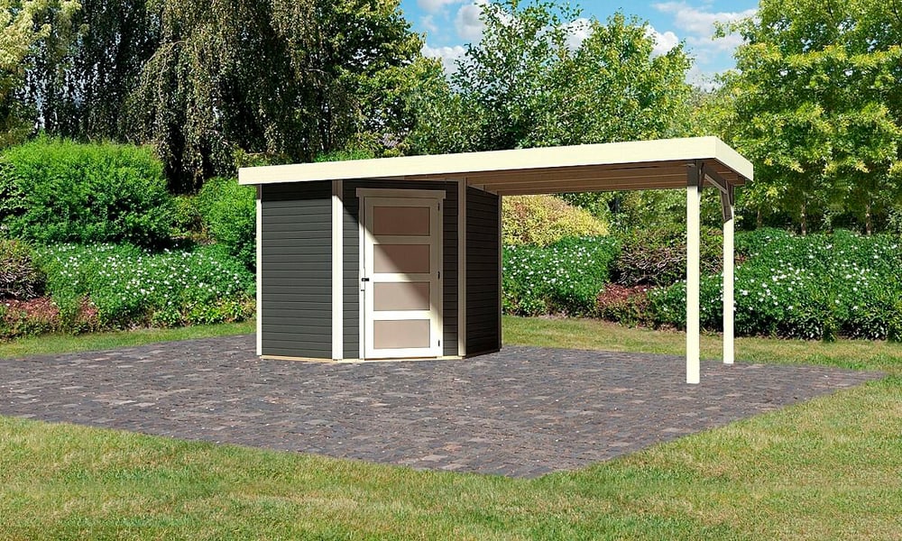 Abri de jardin Schwandorf 3 Set, 19 mm Cabane de jardin Karibu 647455600000 Photo no. 1