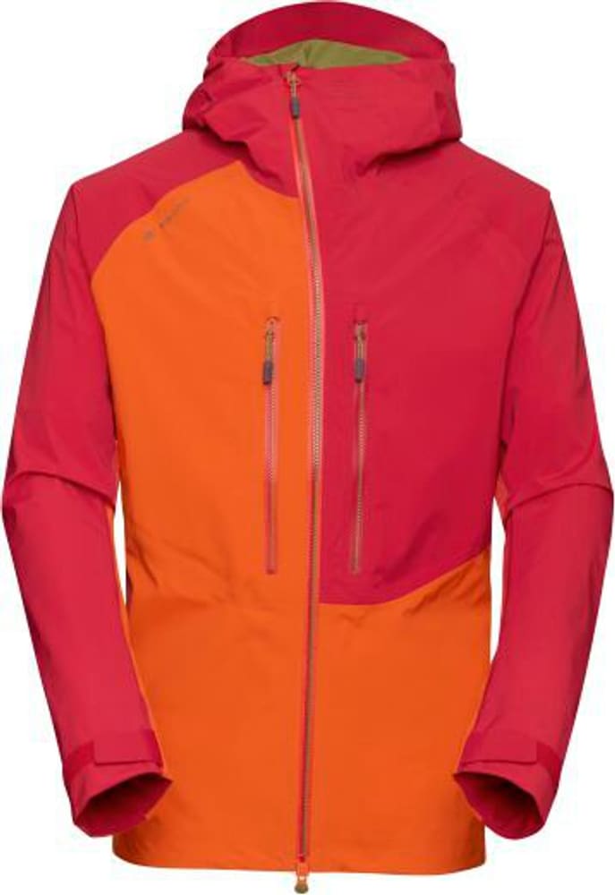 R1 Alpine Tech Jacket Giacca da pioggia RADYS 469419000330 Taglie S Colore rosso N. figura 1
