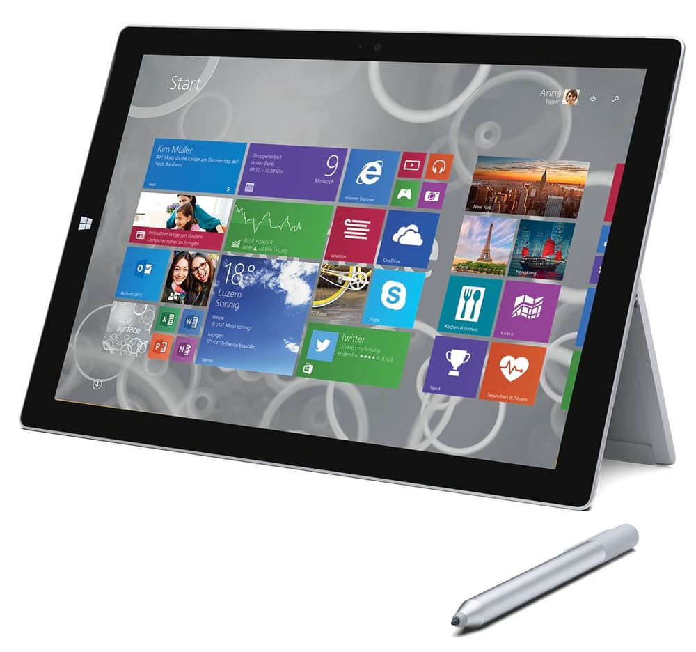 Surface Pro 3 256GB i7 8GB WiFi Tablet 2 en 1 Microsoft 79784710000014 Photo n°. 1