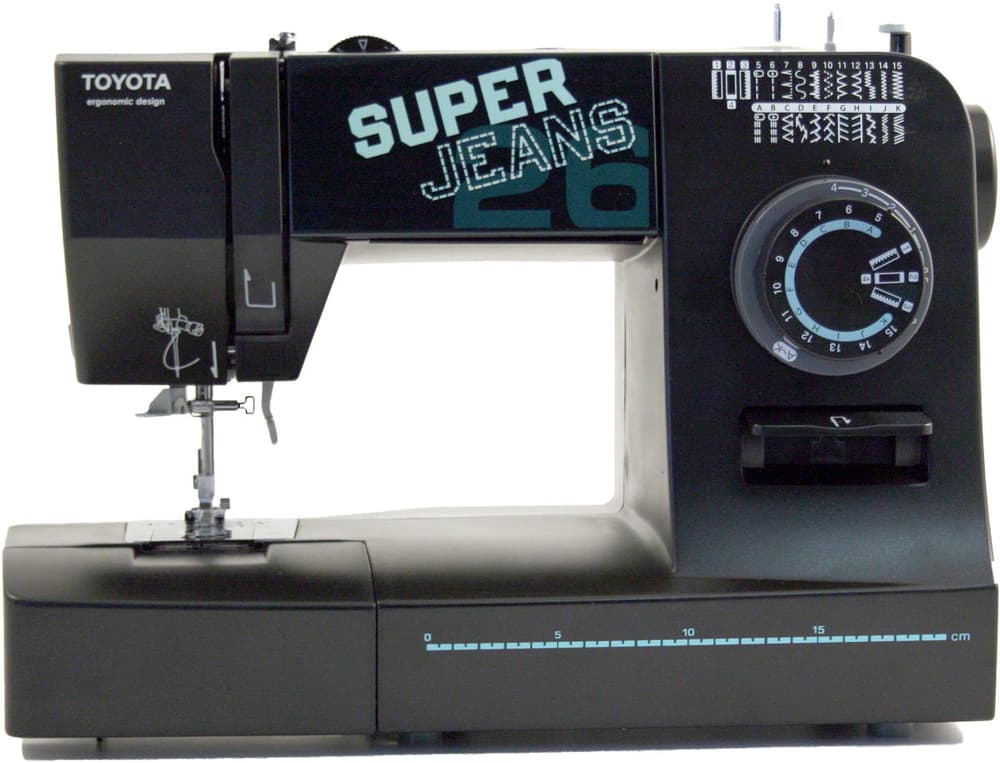 Super Jeans 26 XL Macchina da cucire meccanica Toyota 71749590000018 No. figura 1