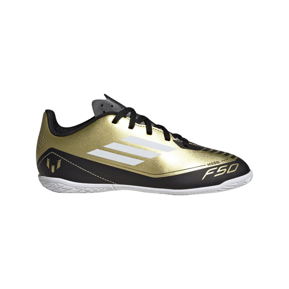 F50 Club IN Messi Chaussures de football Adidas 465959736094 Taille 36 Couleur or Photo no. 1